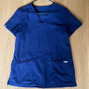 Figs top Navy Blue XS